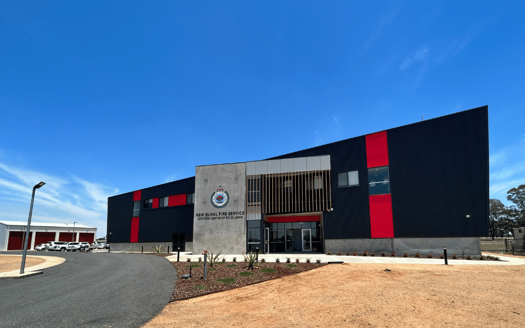 RFS Aviation Training Centre building facade