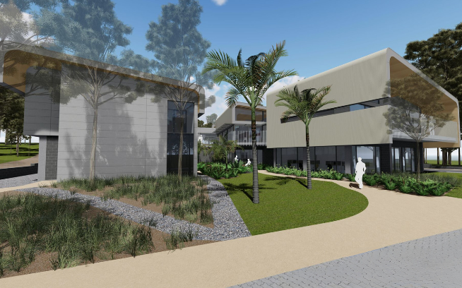 Render of Residential eating disorder centre Charlestown